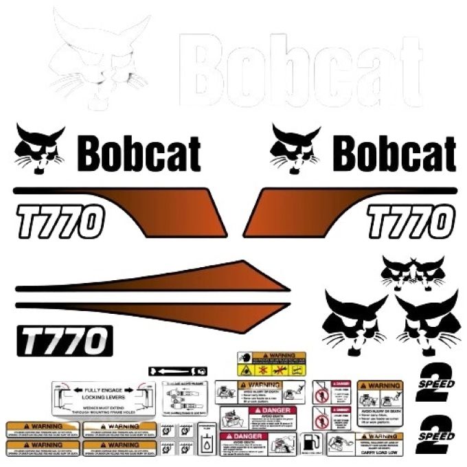 Stickerset Bobcat T770