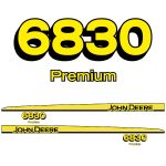 Kit autocollants John Deere 6830