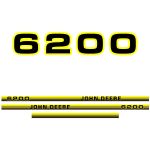 Kit autocollants latéraux "John Deere 6200"
