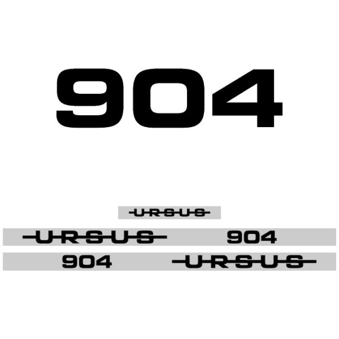 Stickerset Ursus 904