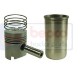Chemise, Piston, Segment Ø100mm