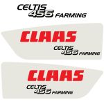 Stickerset Claas Celtis 456 Farming