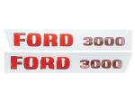 8535 Stickerset Ford 3000 voor 1968