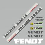 Stickerset Fendt Farmer 308 LS Turbomatik