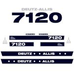 Stickerset Deutz Allis 7120