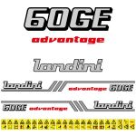 Stickerset Landini Advantage 60 GE