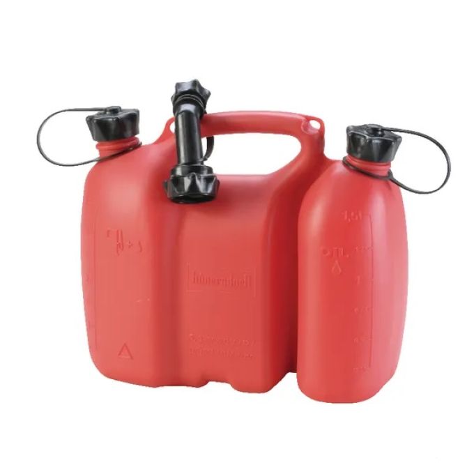 Dubbele jerrycan 3 Liter  + 1,5 Liter
