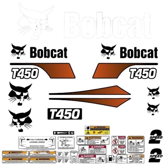 Stickerset Bobcat T450