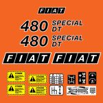 Stickerset Fiat 480 DT Speciaal