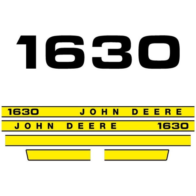 Kit autocollants latéraux John Deere 1630