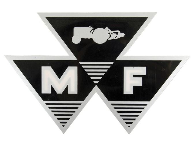 Decal-large triple triangle