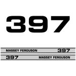 Stickerset Massey Ferguson 397