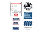 61440 Stickerset Ford