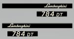 Stickerset Lamborghini 784 DT