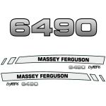 Stickerset Massey Ferguson 6490