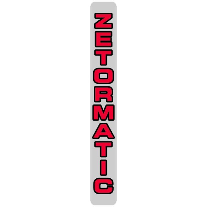 Sticker Zetormatic