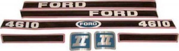 Kit autocollants latéraux Ford 4610 Force II