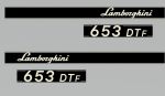 Stickerset Lamborghini 653 DTF