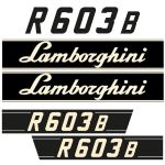 Stickerset Lamborghini R603B