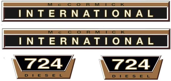 Autocollant International 724