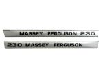 41187 Stickerset Massey Ferguson 230