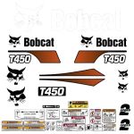 Stickerset Bobcat T450