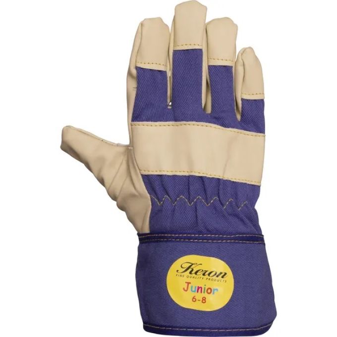 Handschoen Junior blauw 6-8