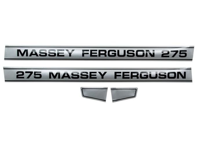 Kit autocollants latéraux Massey Ferguson 275