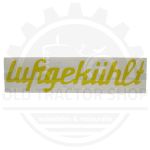 154049018 Sticker "Luftgekühlt" Deutz