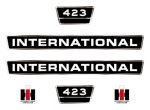 Stickerset International 423
