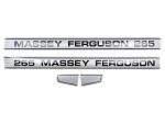 41190 Motorkap stickerset Massey Ferguson 265