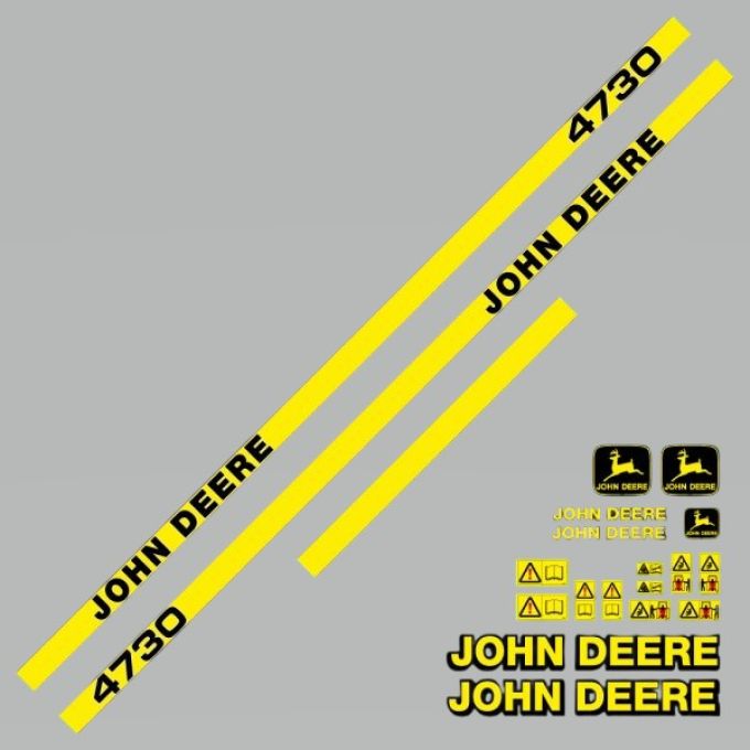 Stickerset John Deere 4730