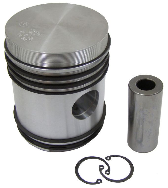 Piston avec segments cote reparation
