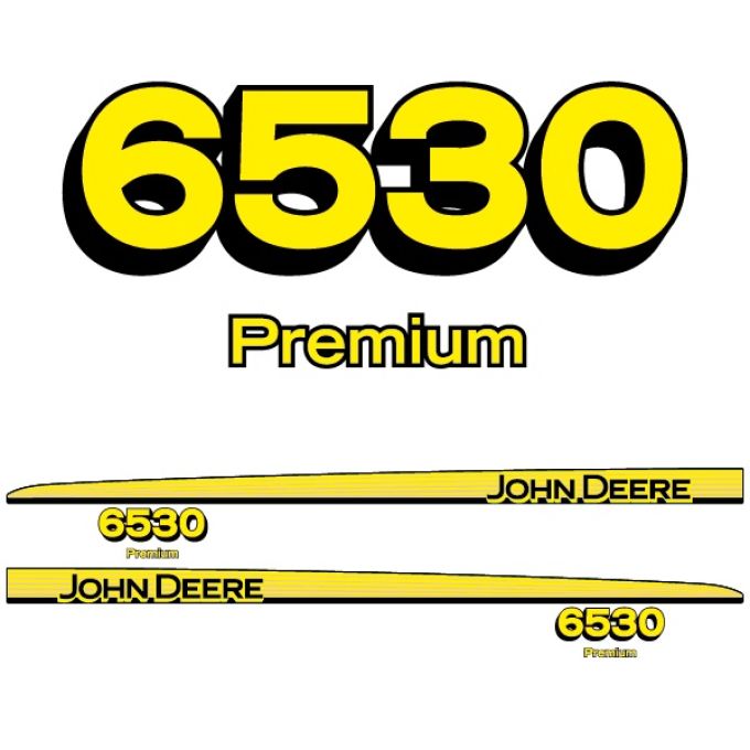 Kit autocollants John Deere 6530