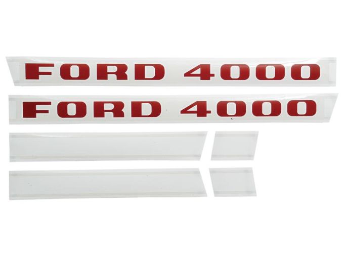 Kit autocollants latéraux Ford 4000
