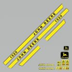 Stickerset John Deere 1520