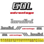 Stickerset Landini Advantage 60 L