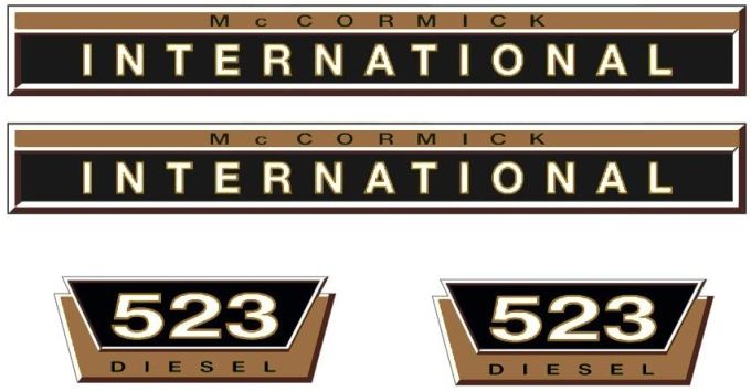 Autocollant International 523