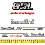 Stickerset Landini Advantage 65 L