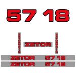 Stickerset Zetor 5718