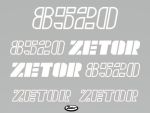 Stickerset Zetor 8520 (1991)