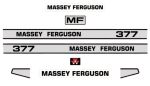 Stickerset Massey Ferguson 377