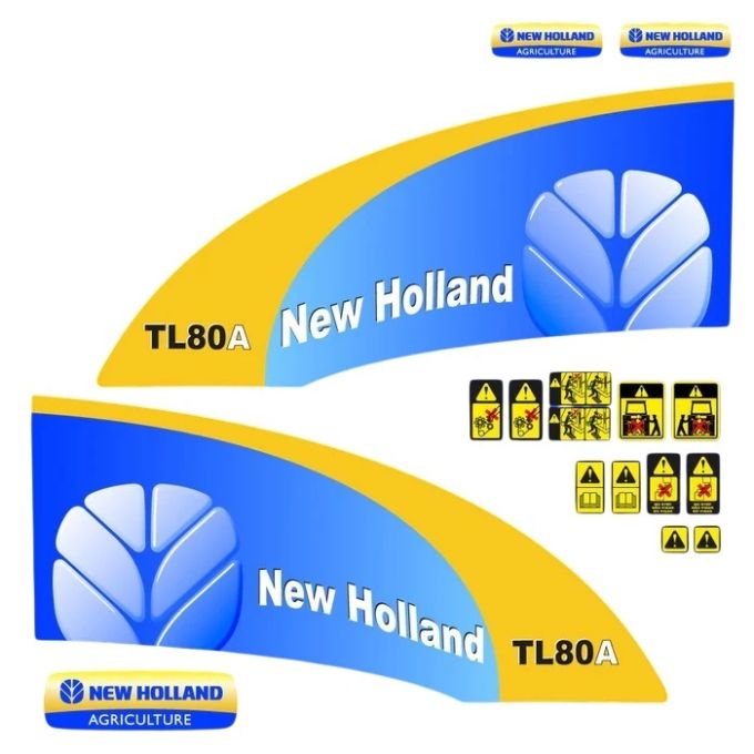 Stickerset New Holland TL 80A