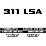 Kit autocollants latéraux Fendt Farmer 311 LSA