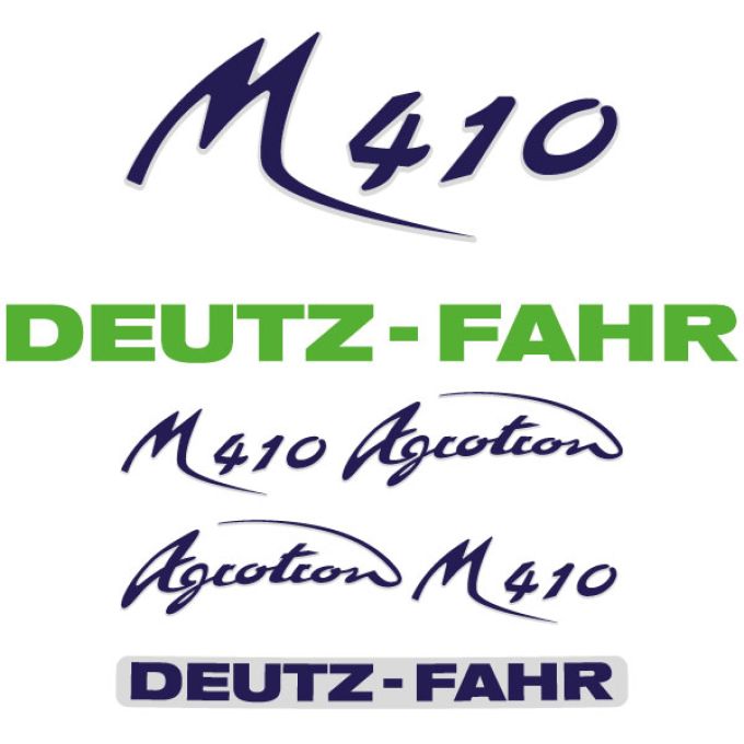 Stickerset Deutz-Fahr Agrotron M410