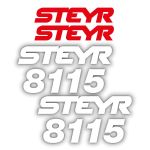 Stickerset Steyr 8115