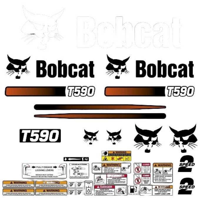 Stickerset Bobcat T590 +