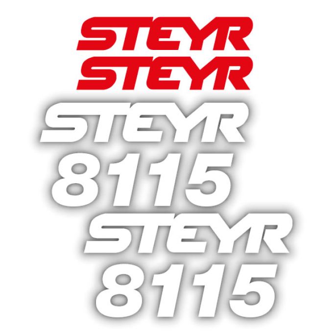 Stickerset Steyr 8115