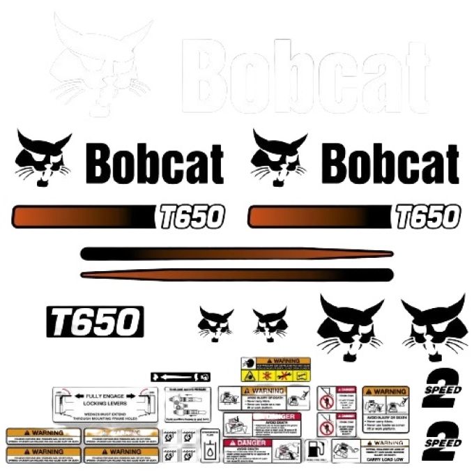 Stickerset Bobcat T650