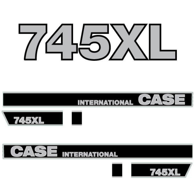 Stickerset Case International 745 XL